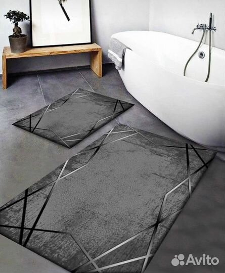 Коврики в туалет, ванную, кухню и прихожую