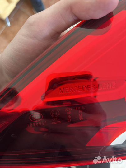 Фонарь левый GLE