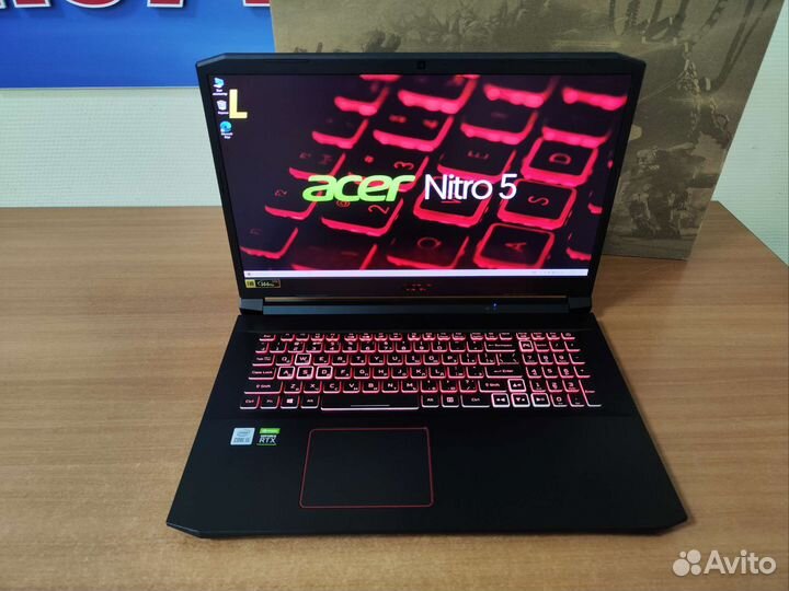 Ноутбук Acer / 17 дюймов / RTX 3060 / 32gb / 144Hz