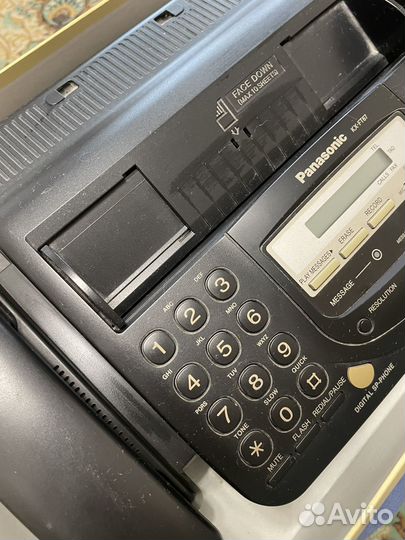 Телефон-факс аппарат