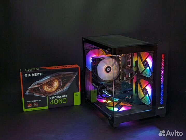 Игровой пк I5 12600K / RTX 4060 /32gb/B760/1tb