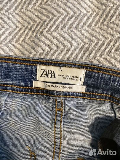 Джинсы zara женские