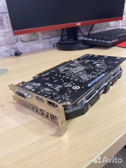 Видеокарта msi 1050ti 4gb