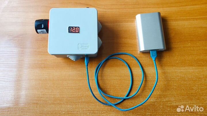 Вентиляторный блок на дымогенератор, микро usb