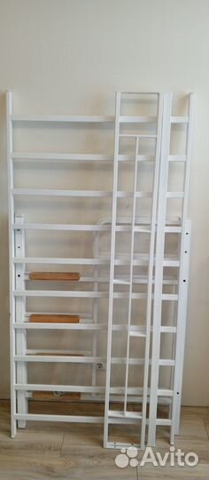 Детская металлическая разборная кровать 190 х 90