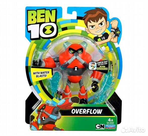 Ben 10 Фигурка 12,5см Водохлёст, 76105