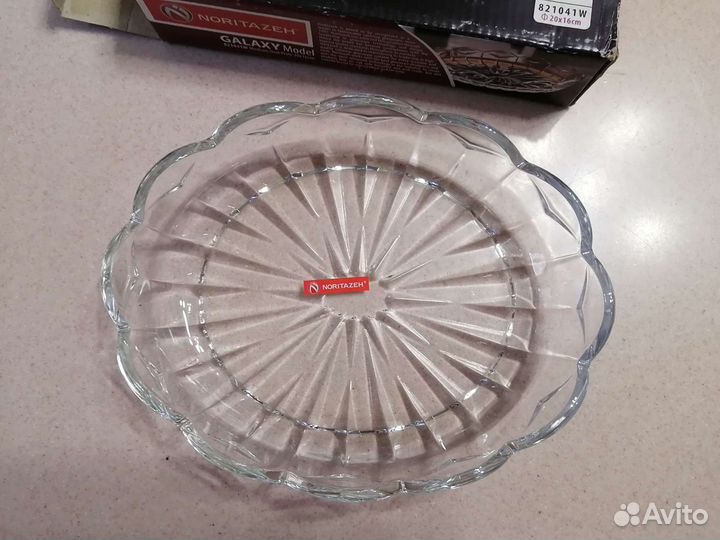 Салатник стеклянный noritazeh 20х16