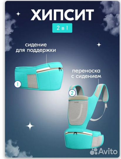 Продам детский эргорюкзак-кенгуру