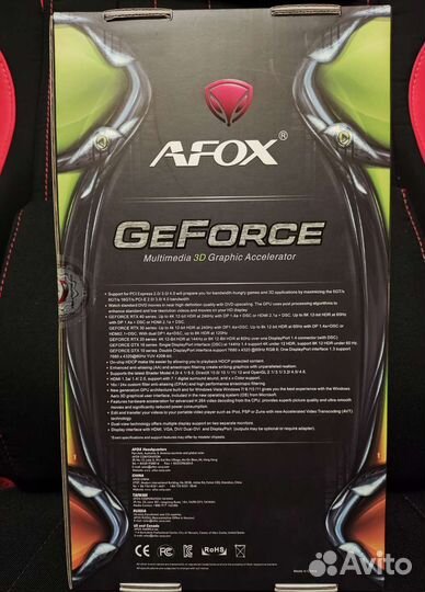 Новая видеокарта afox RTX 3060 12GB