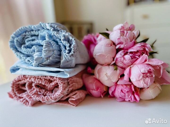 Простынь на резинке 120 60 детская