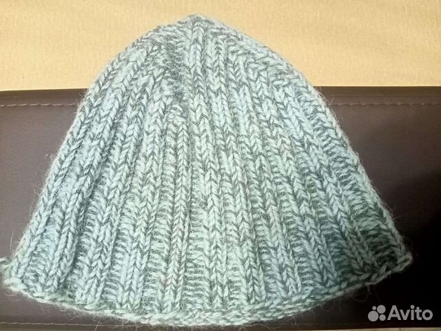 Шапка женская вязаная ручная работа