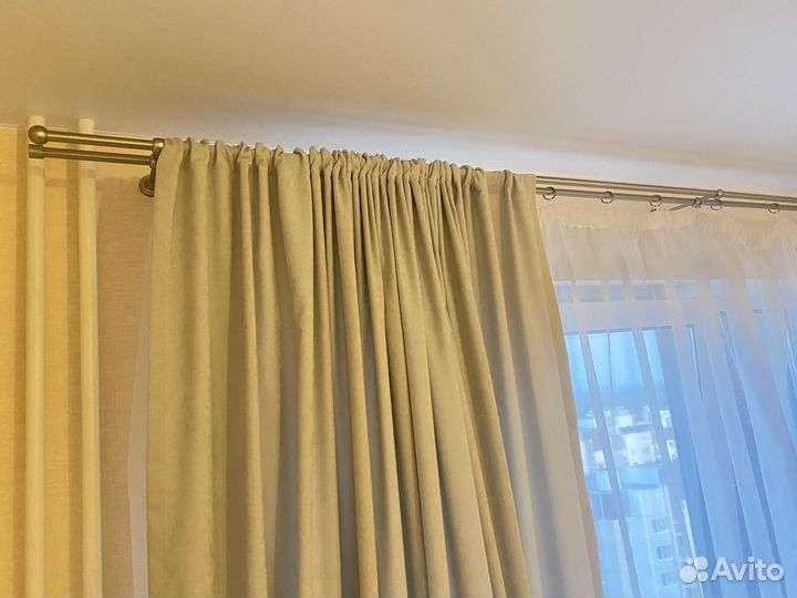 Карниз двухрядный