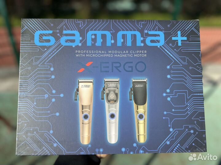Gamma+ x-ergo машинка для стрижки волос