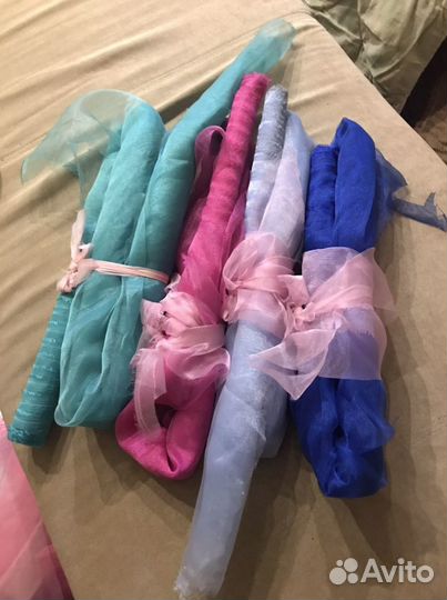 Отрез ткани органза