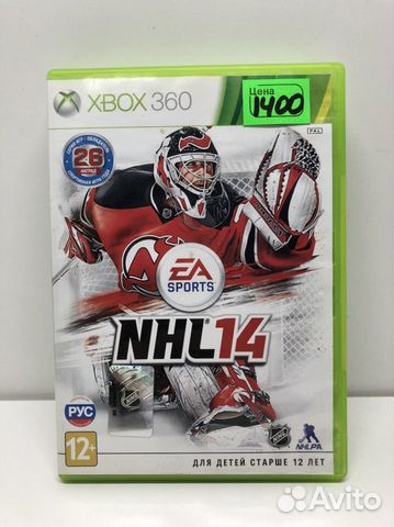 Диск NHL 14 для Xbox 360