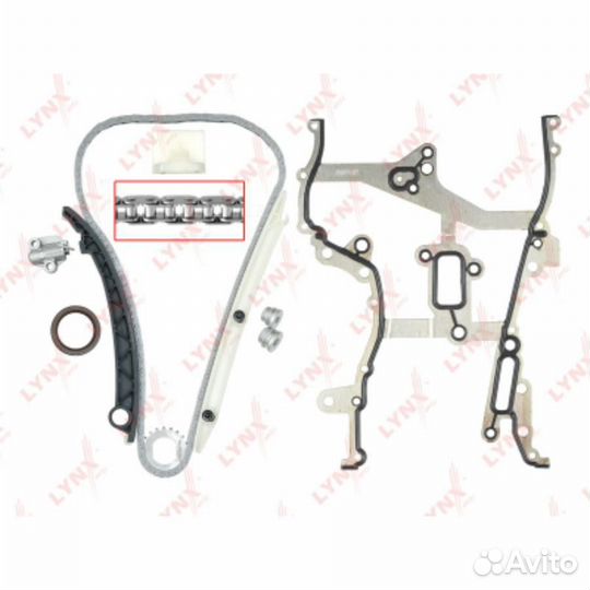 Lynxauto TK-0011 Комплект цепи грм