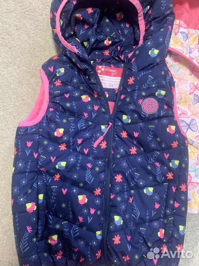 Ветровка и жилетка Futurino 98-104