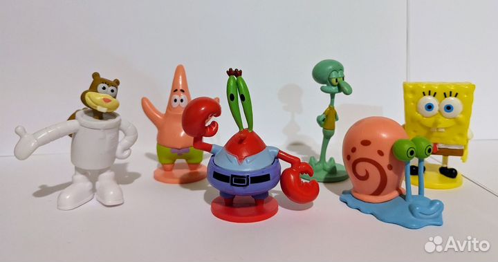 Sweet box Губка Боб, Angry birds, Смешарики