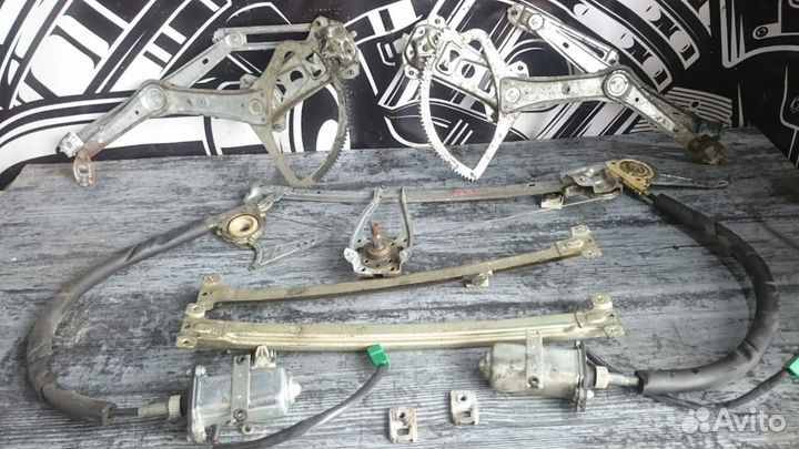 Электро-стеклоподъёмники передние Mercedes W202