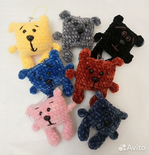 Игрушки подвески Мимилахи крючком