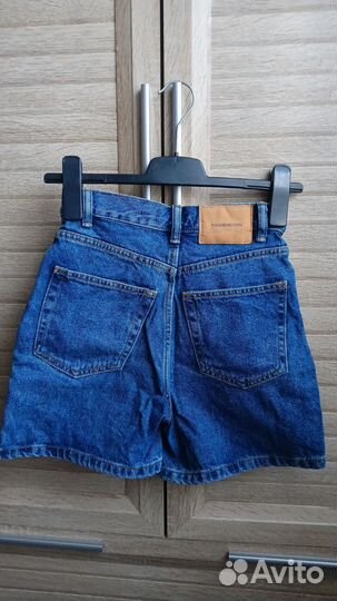 Pull and bear шорты джинсовые