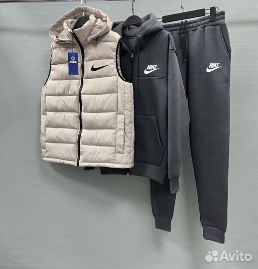 Мужской кoстюм тройка Nikе с олимпикой