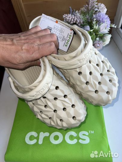 Crocs geometric сабо новая модель 39/40,41