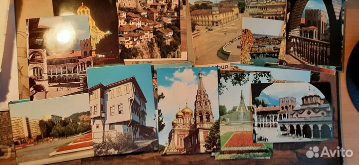 Открытки Болгария 1978-79г. Достопримечательности