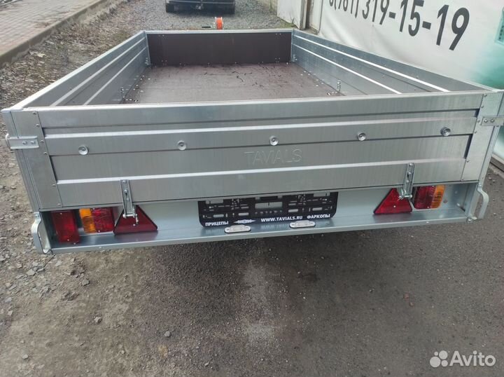 Легковой прицеп 3*1.5 с лебедкой