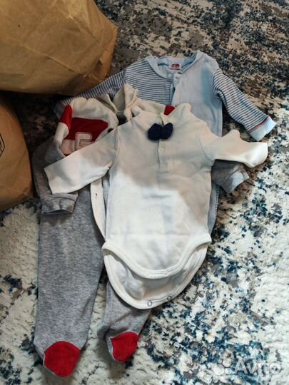 Пакет вещей на мальчика 0-4 мес