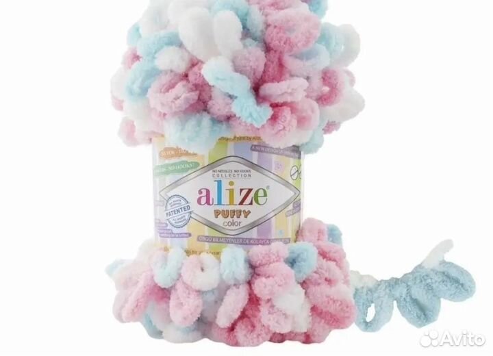 Пряжа alize puffy