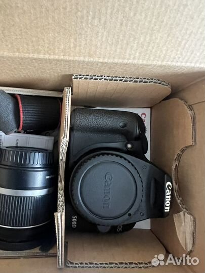 Зеркальный фотоаппарат canon 500d