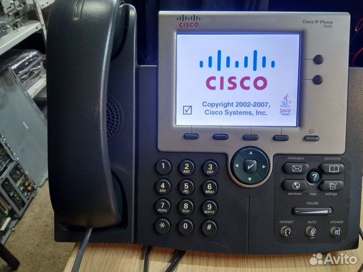 IP Телефон Cisco CP-7945G, HP 4120 IP Phone