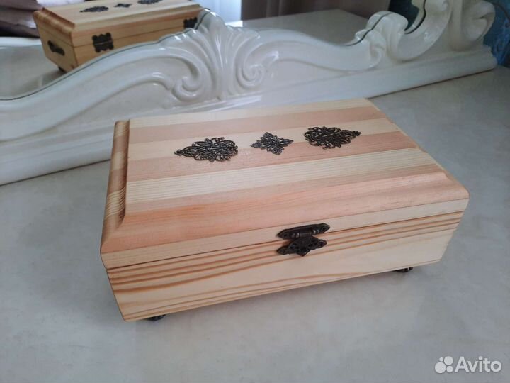 Шкатулка для украшений, коробка, упаковка, дерево