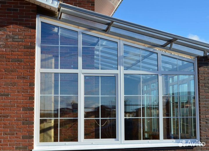 Пластиковые/алюминиевые окна