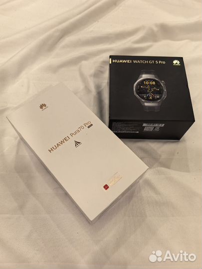Смарт часы Huawei watch gt 5 pro 46mm black