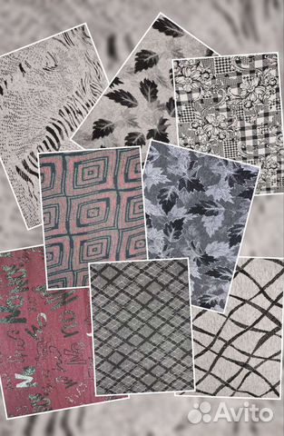 Продам поливискон жаккард интерлок с люрексом