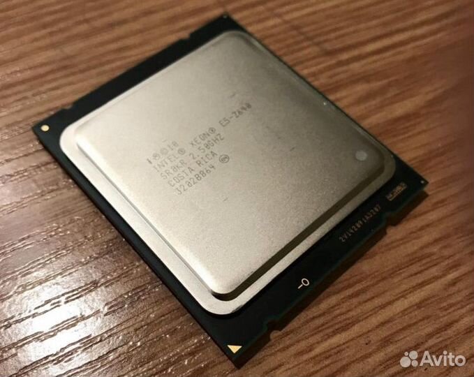 Процессор s2011 xeon e5-2640 6-ядер 12-потоков