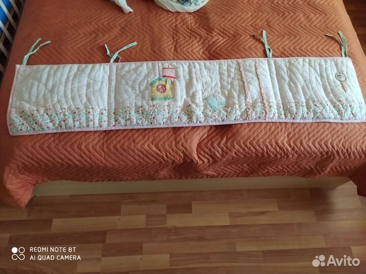 Бортики в кроватку бу