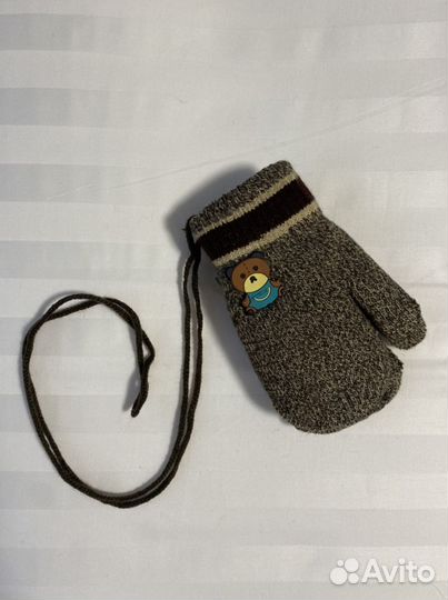 Варежки зимние детские
