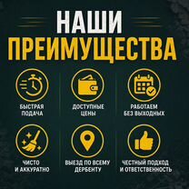Вывоз строительного мусора Дербент, Дербент
