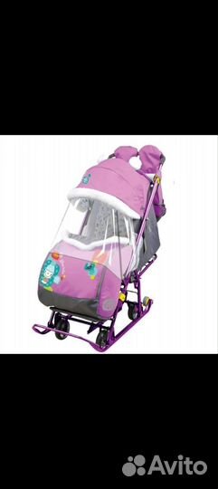 Санки коляска новые