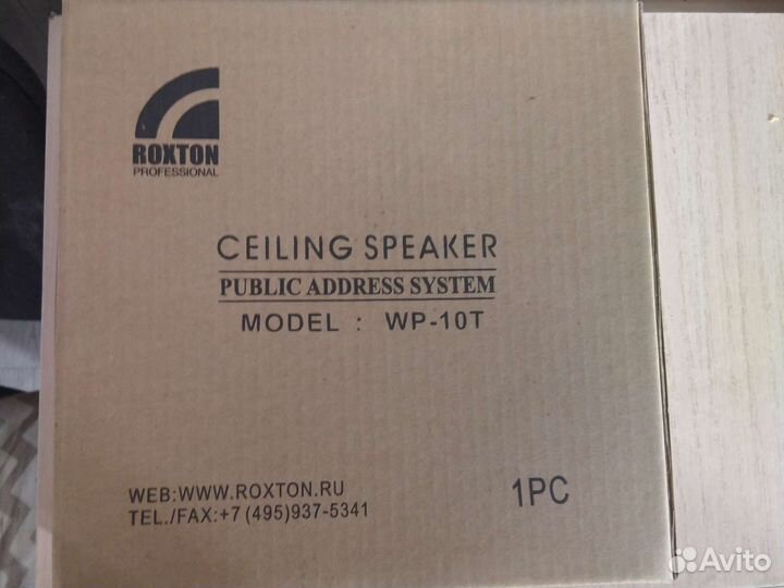 Громкоговоритель roxton WP-10T