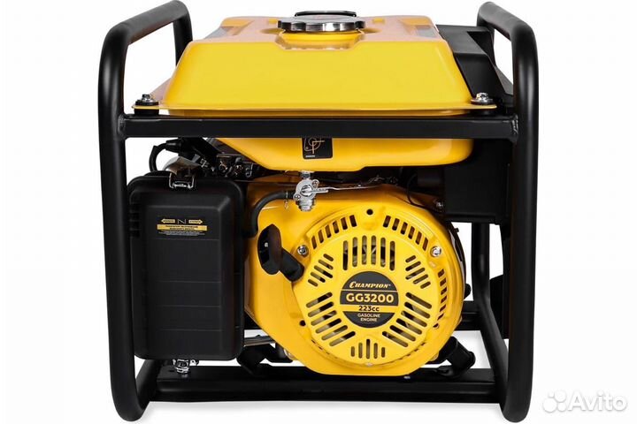 Генератор бензиновый 3.5 квт champion GG3200