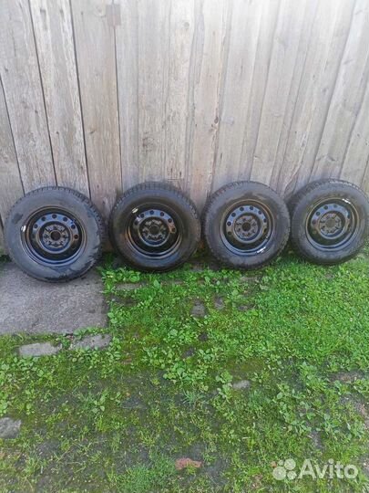 Колеса в сборе зимние, радиус 13