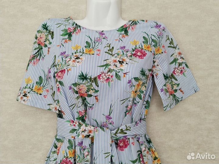 Летнее платье для девочки-подростка (р. 158-164)