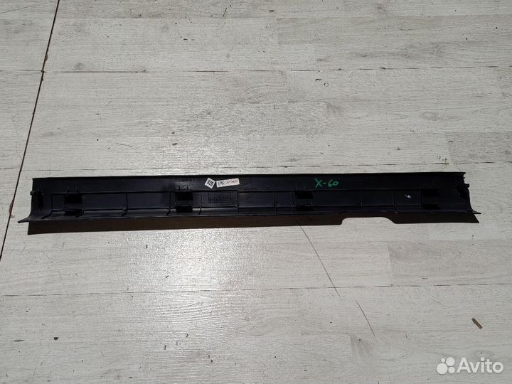 Накладка порога (внутренняя) lifan X60