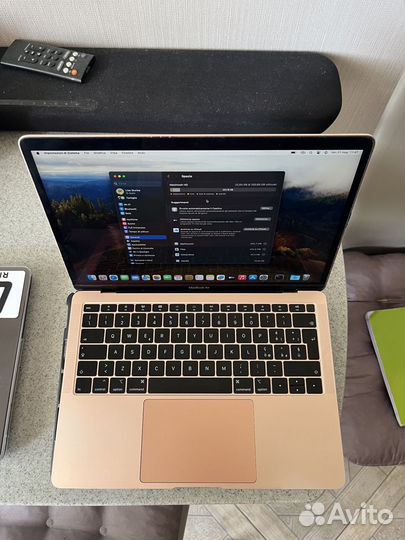 Macbook air 13 2019;256 SSD Gold Rose