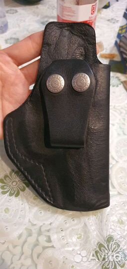 Сумка кобура для пистолета. Кожа