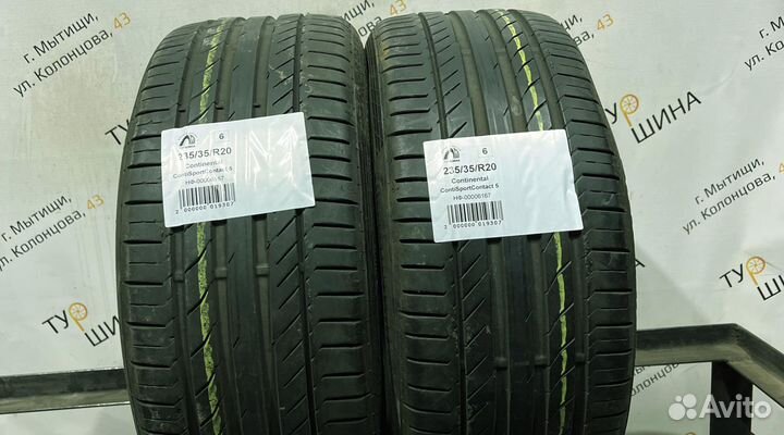 Continental ContiSportContact 5 235/35 R20 94Y
